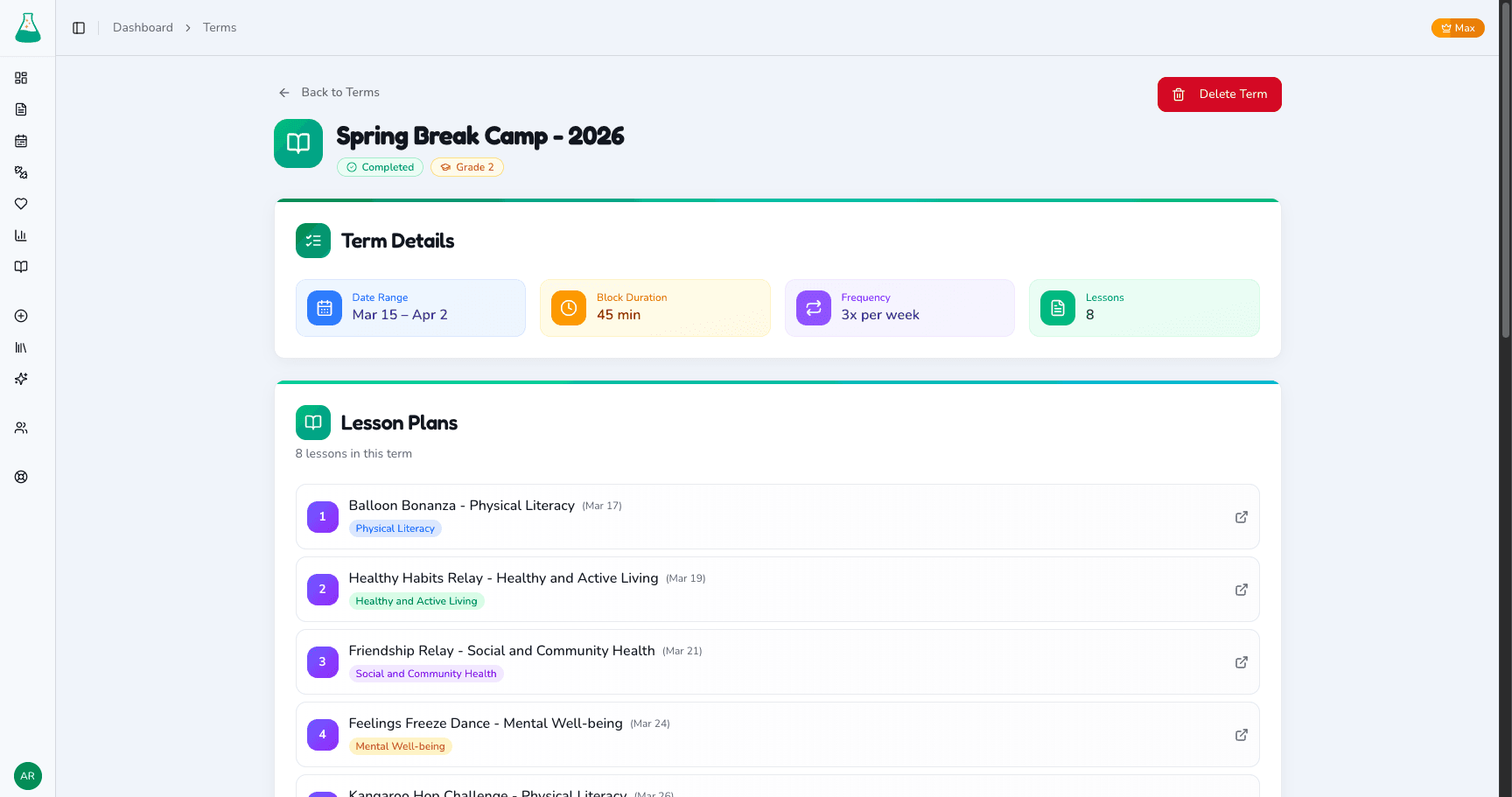 Smart Term Builder screenshot